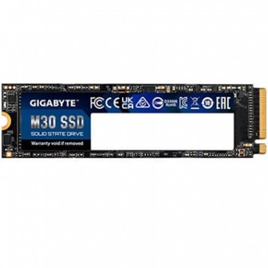 Disco duro m2 ssd 512gb pcie3 gigabyte m30 2280 - l: 3500 mb - s e: 2600 mb - s