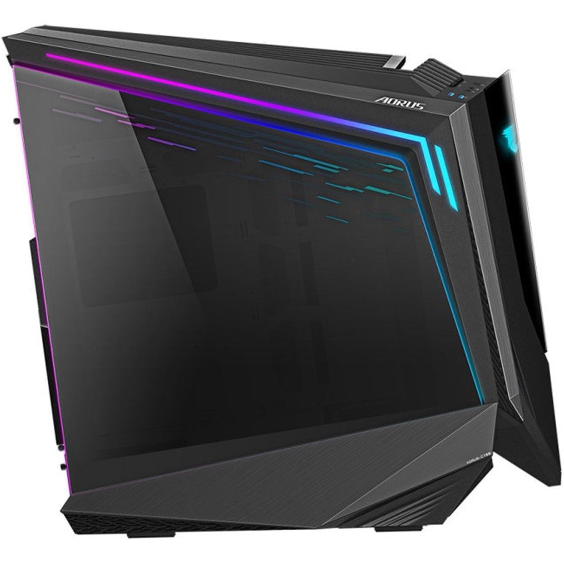 Caja gaming gigabyte ac700g atx 4xusb3.0 1xusbc lateral cristal s - f rgb