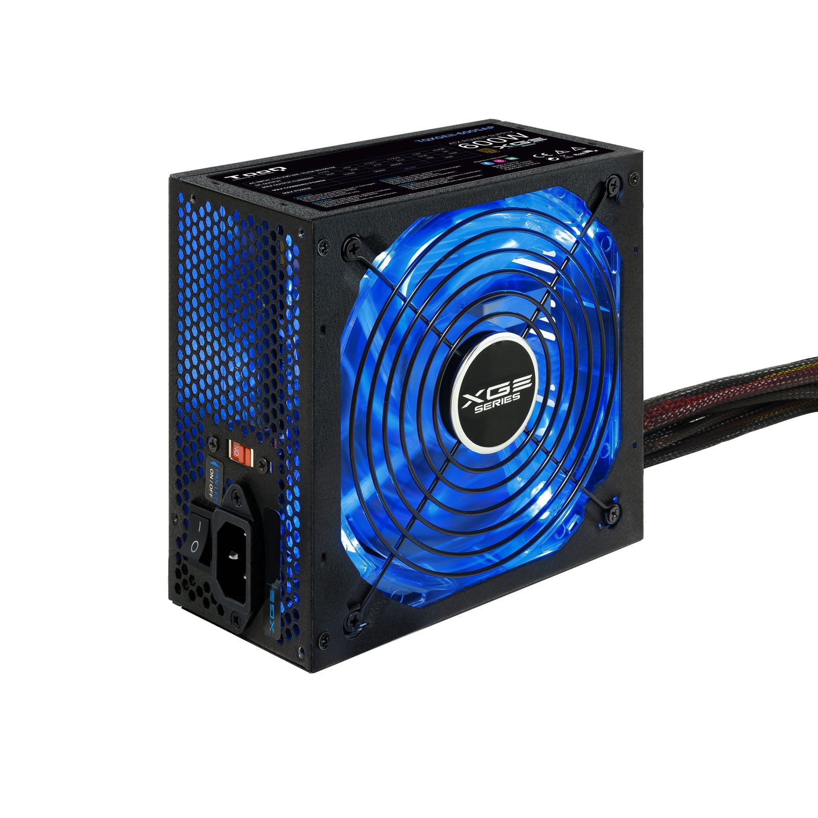 Fuente de alimentacion tooq tqxgeii - 600sap 600w 80+ bronze gaming