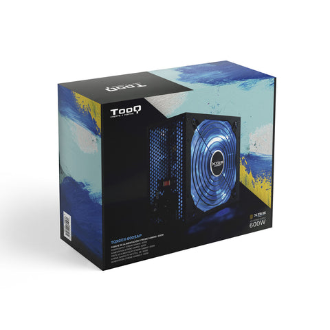 Fuente de alimentacion tooq tqxgeii - 600sap 600w 80+ bronze gaming