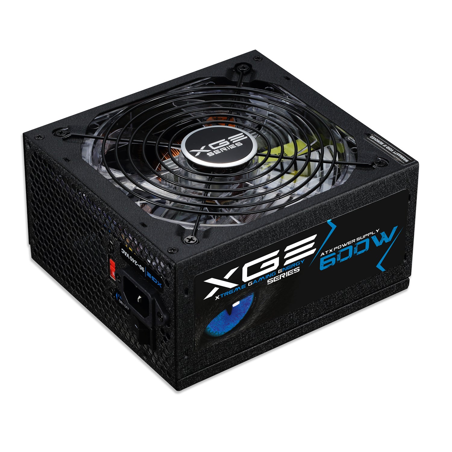 Fuente de alimentacion tooq tqxgeii - 600sap 600w 80+ bronze gaming