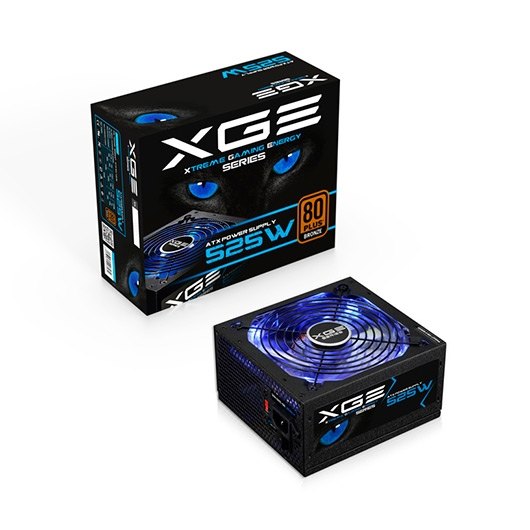 Fuente de alimentacion tooq tqxgeii - 525sap 525w 80+ bronze gaming