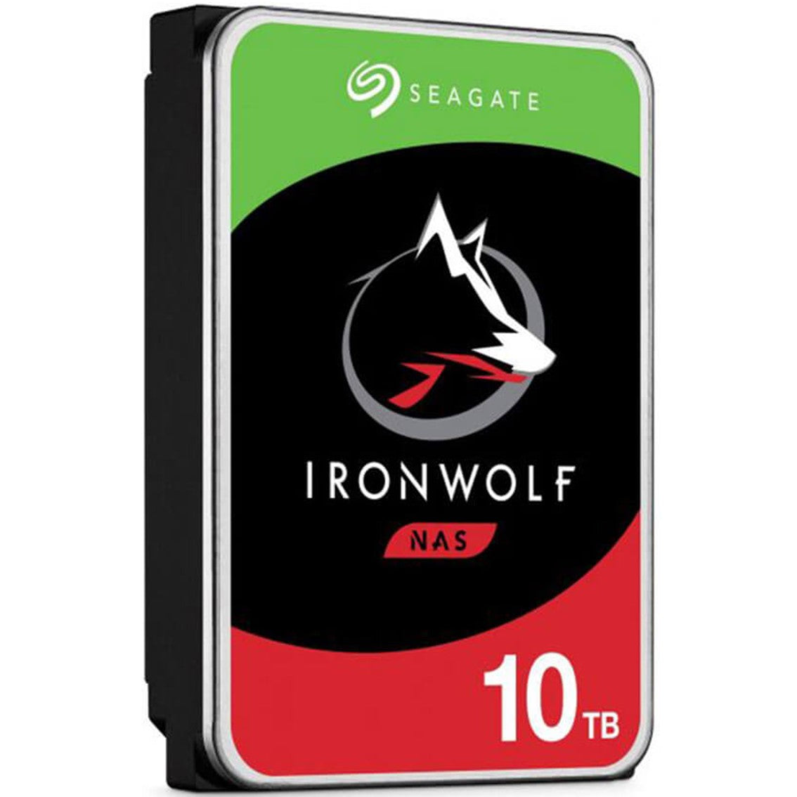 Disco duro interno hdd seagate ironwolf nas st10000vn0008 10tb 3.5pulgadas 7200rpm -  256mb -  sata3