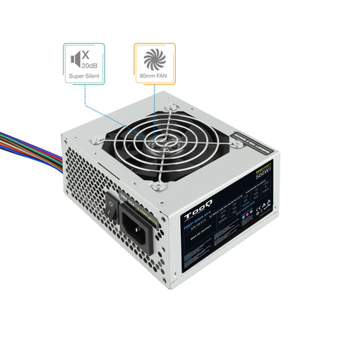 Fuente alimentacion tooq ep - ii sfx matx tqep - 500s - sfx 500w