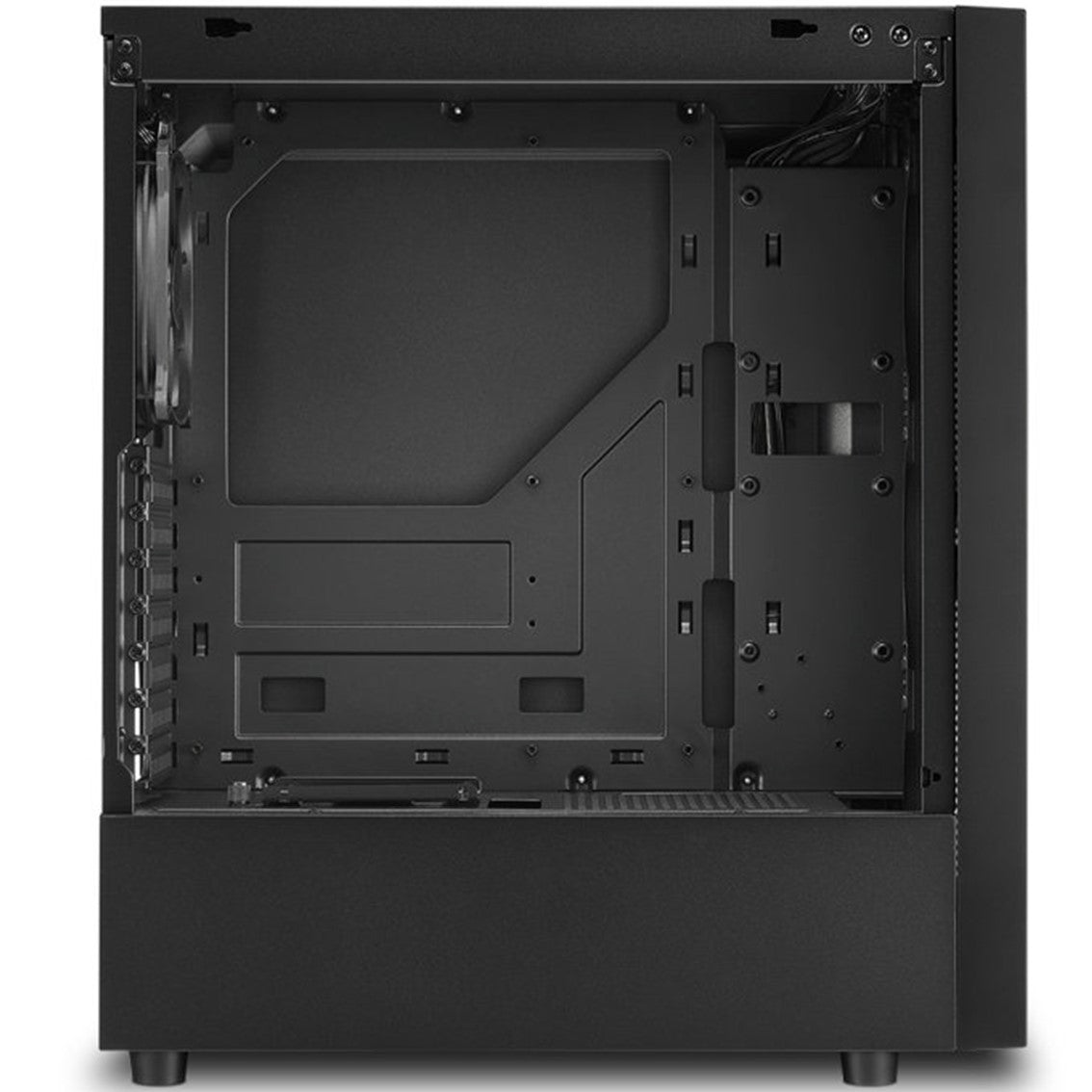 Caja sharkoon rgb slider atx 2xusb3.0 2xusb2.0 sin fuente negro