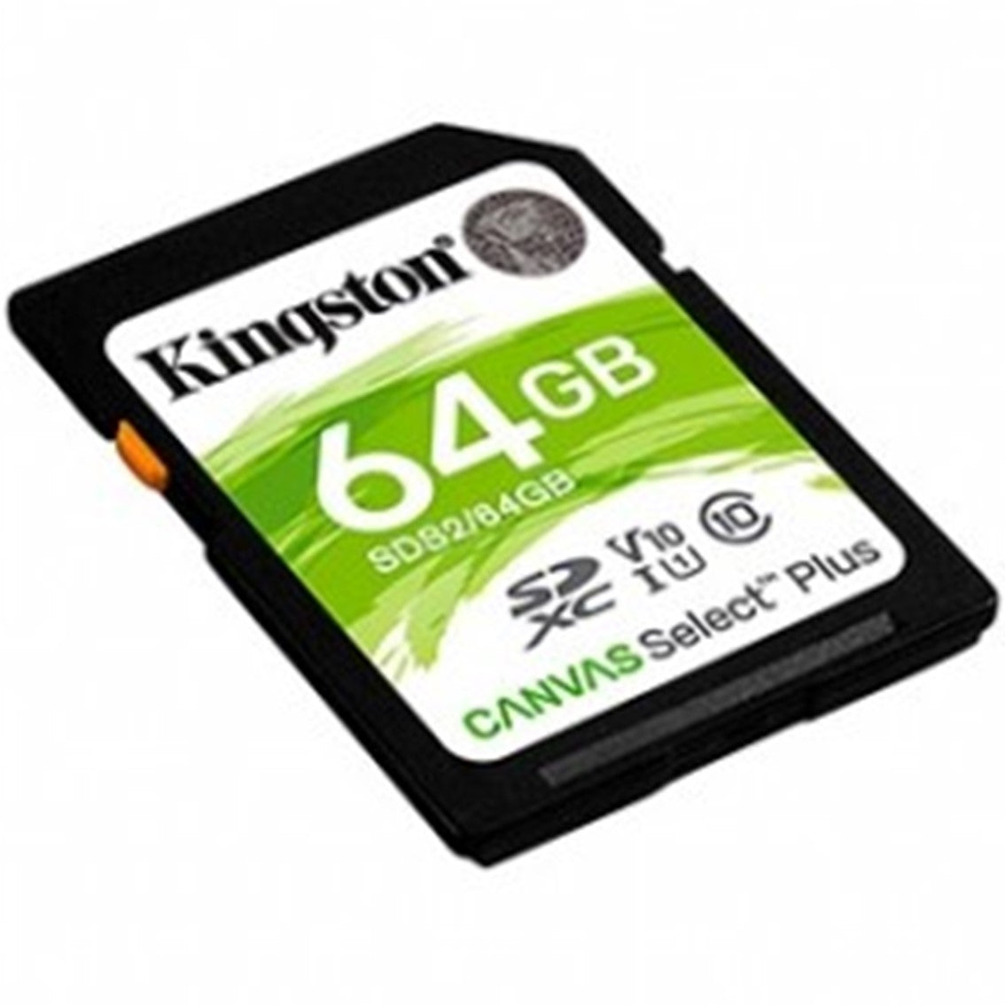 Memoria sdxc 64gb kingston canvas select plus uhs - i u3 - cl10 - r: 100mb - s  w:85mb - s