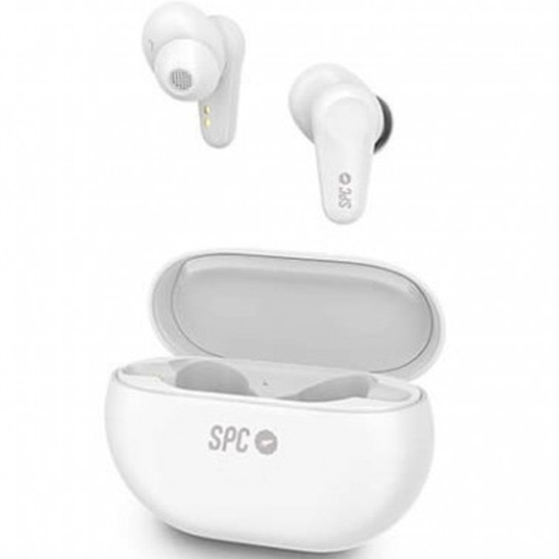 Auriculares micro spc ether pro blanco bluetooth 5.0 -  estuche de carga -  hasta 10 m - ipx4