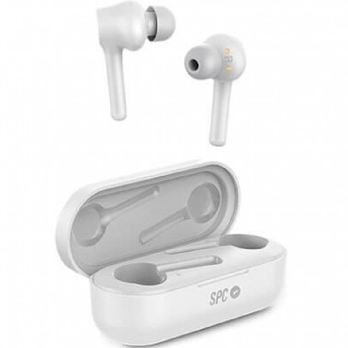 Auriculares micro spc zion air pro blanco bluetooth 5.0 -  estuche de carga -  hasta 10 m -  ipx5