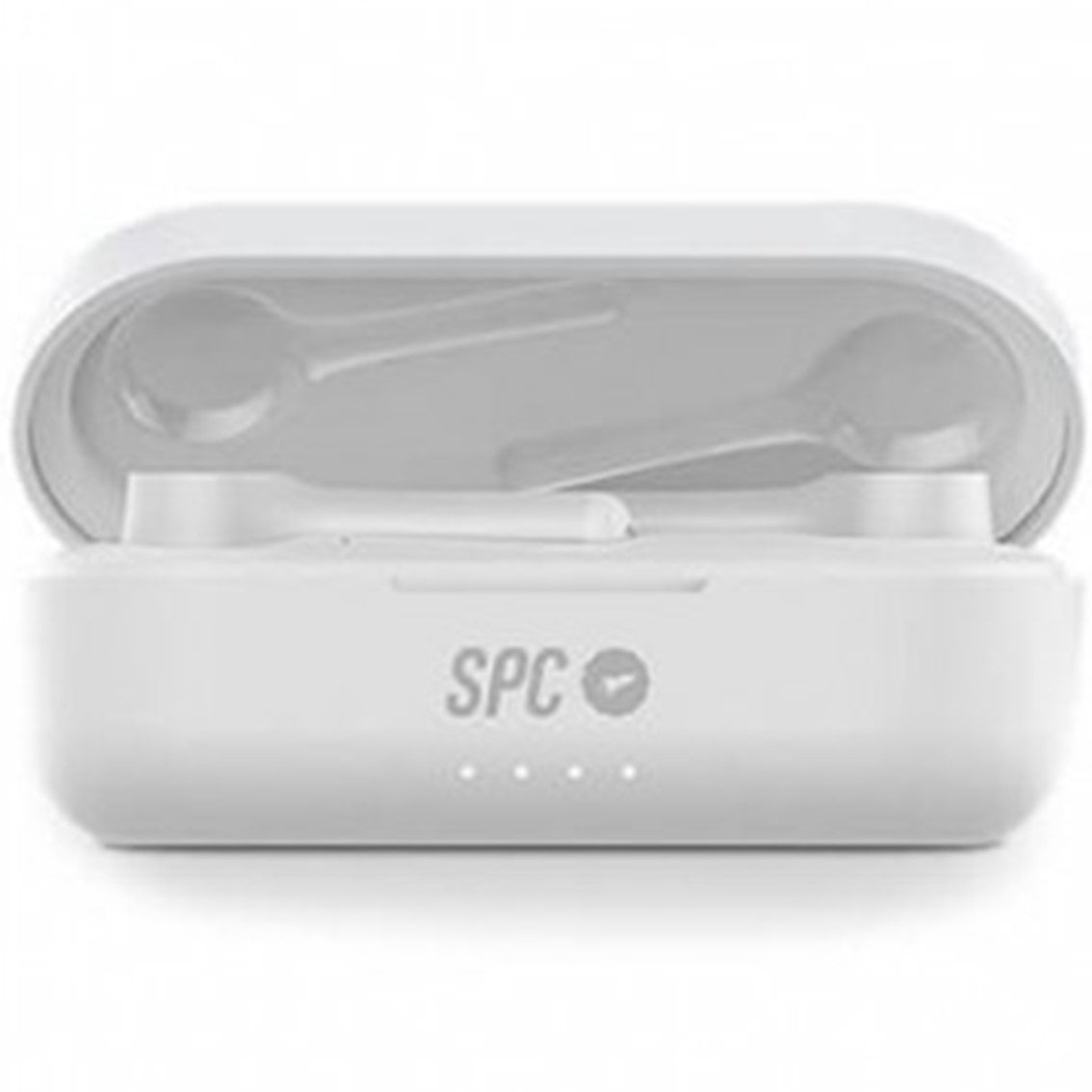 Auriculares micro spc zion air pro blanco bluetooth 5.0 -  estuche de carga -  hasta 10 m -  ipx5