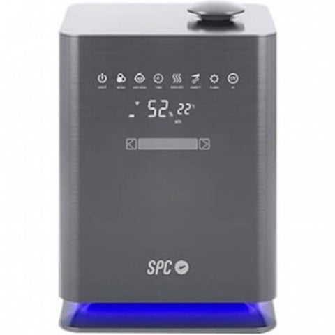 Humidificador inteligente spc sedna gris elimina 99.9% bacterias -  12h auton. -  10 modos -  wifi