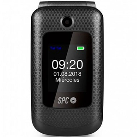 Telefono movil spc goliath black tipo tapa -  dual sim -  2.8pulgadas -  radio -  bluetooth -  boton sos