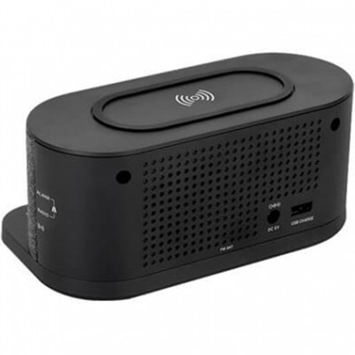 Radio despertador spc gisli negro pantalla led -  2xalarmas -  radio fm -  m.sleep -  carga wireless