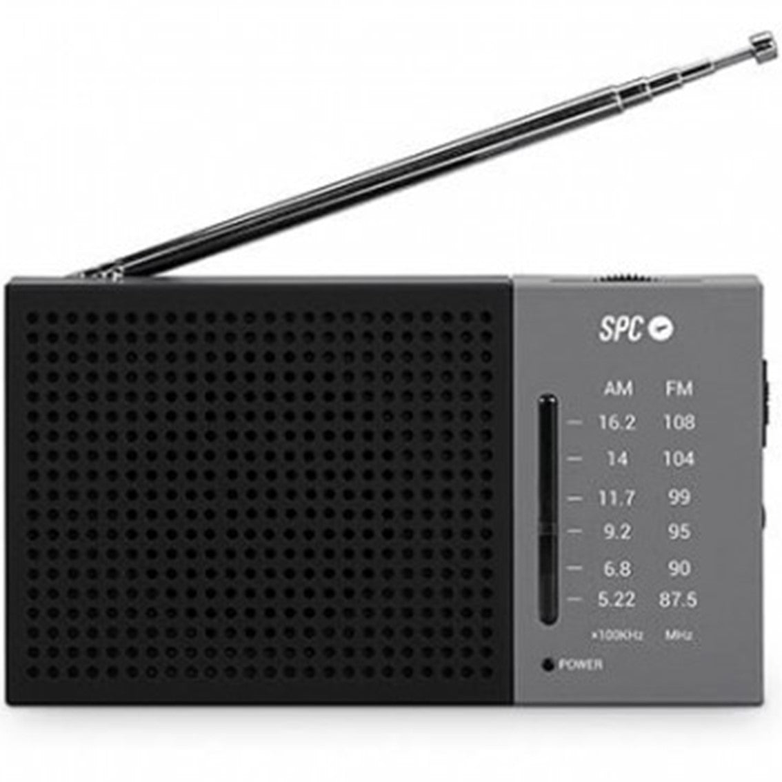 Radio fm spc jetty lite radio fm -  am -  control volumen -  antena telescopica -  in 3.5mm