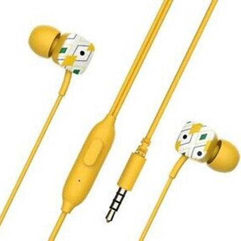Auriculares micro spc hype amarillo conector 3.5mm -  boron multifuncion -  manos libres