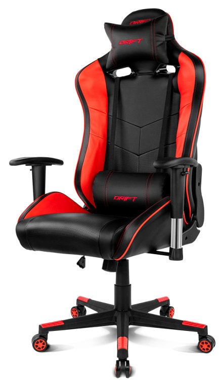 Silla gaming drift dr85br negro - rojo