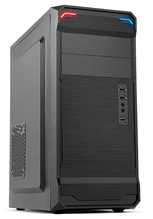 Caja ordenador nox kore atx 1xusb3.0 2xusb2.0 negro