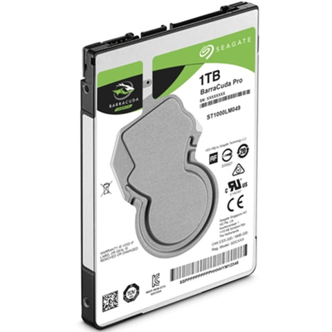 Seagate barracuda pro hard disk 2.5 1tb sata 3 128mb