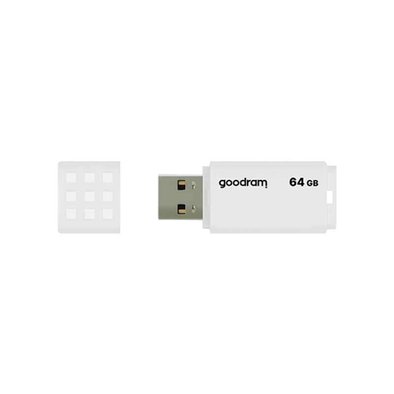 Usb 2.0 goodram 64gb ume2 blanco