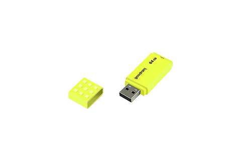 Usb 2.0 goodram 64gb ume2 amarillo