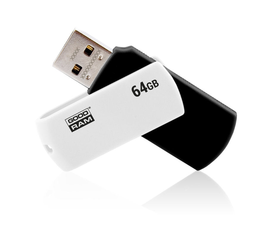 Usb 2.0 goodram 64gb uco2 negro blanco