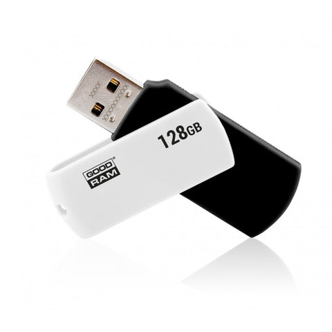 Memoria usb 2.0 goodram 128gb uco2 negro blanco