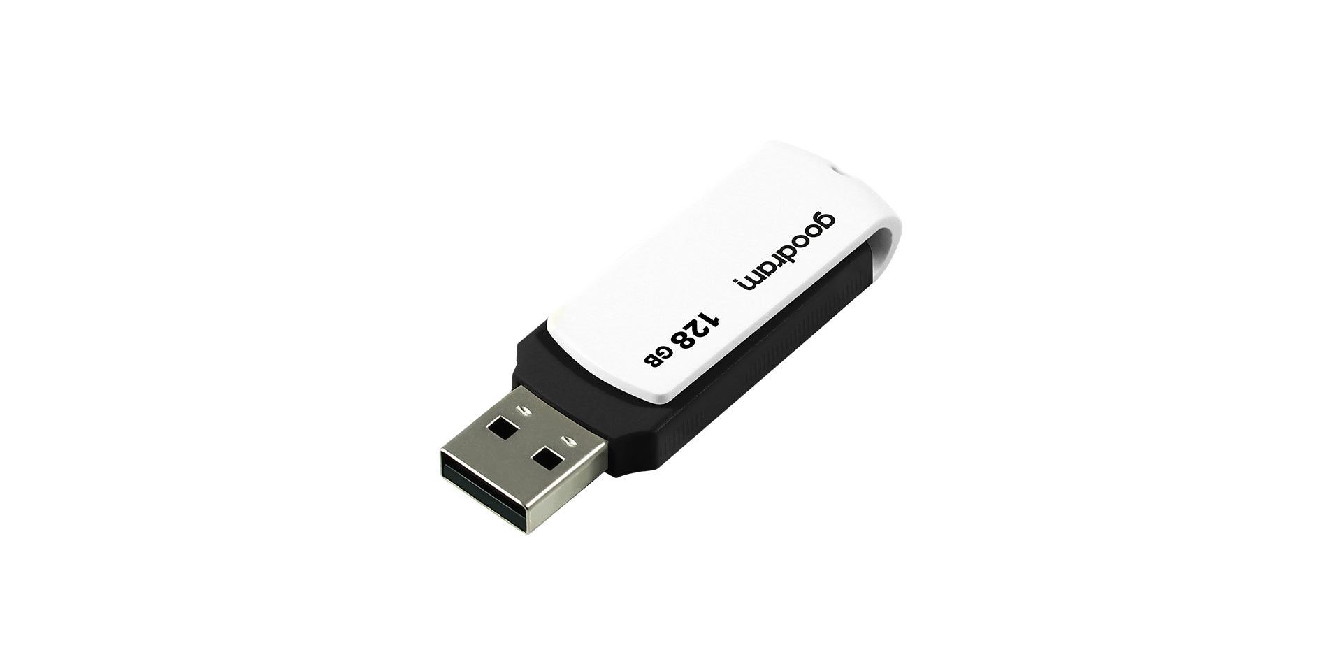 Memoria usb 2.0 goodram 128gb uco2 negro blanco