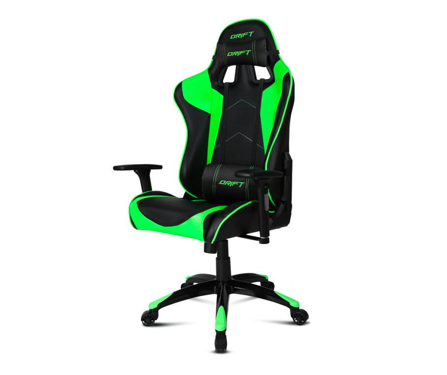 Silla gaming drift dr300 negro - verde