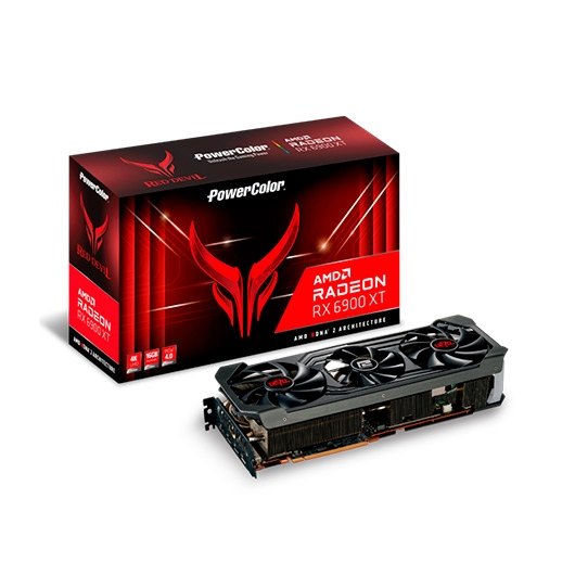 Tarjeta grafica powercolor radeon rx 6900xt red devil oc 16gb gddr6