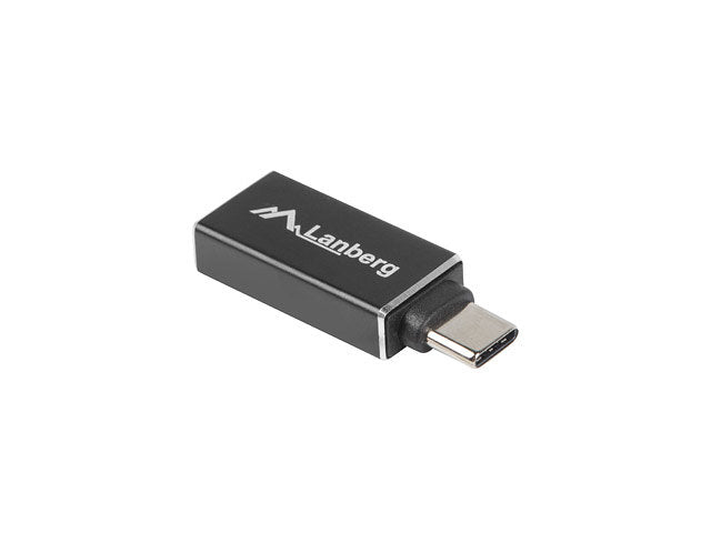 Adaptador usb lanberg usb - c m 3.1 a usb - a h otg negro