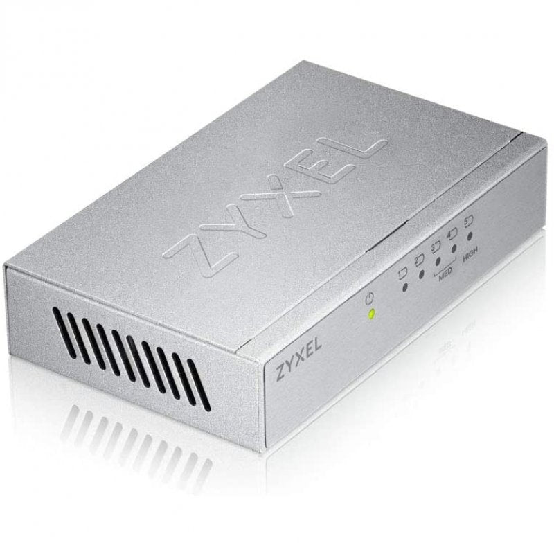 Switch 5 puertos zyxel - full duplex 10 - 100 - 1000