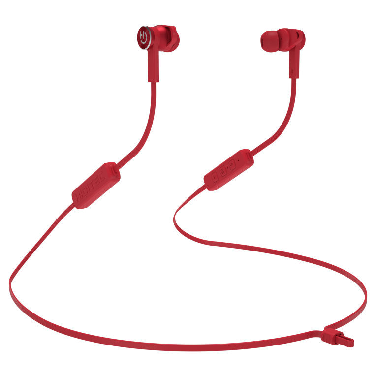 Auricular hiditec bluetooth aken red