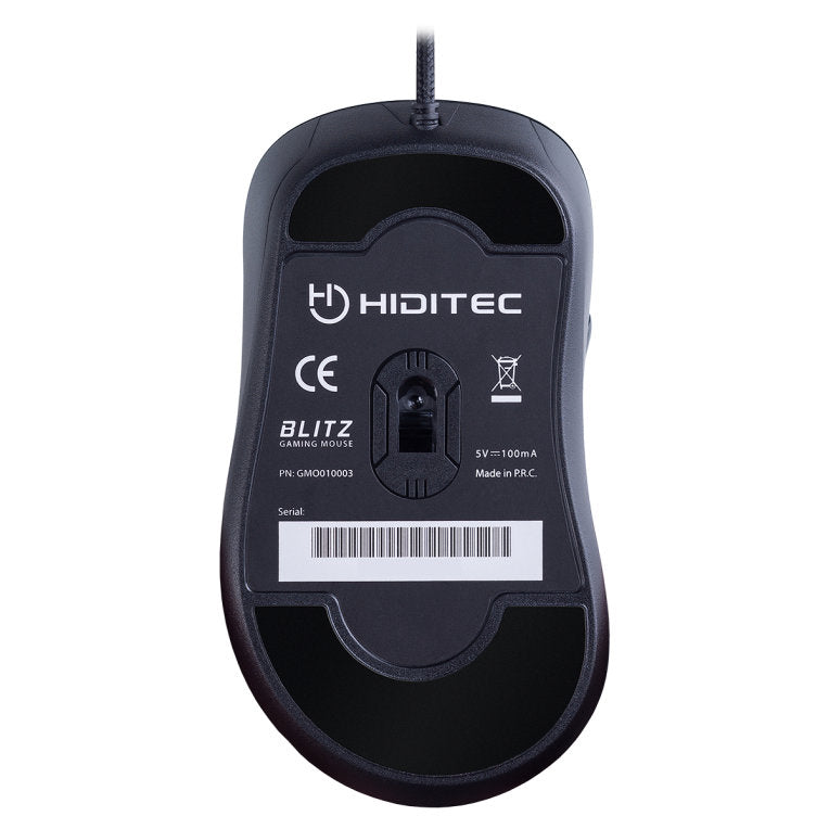 Mouse raton hiditec gaming blitz 3.500dpi