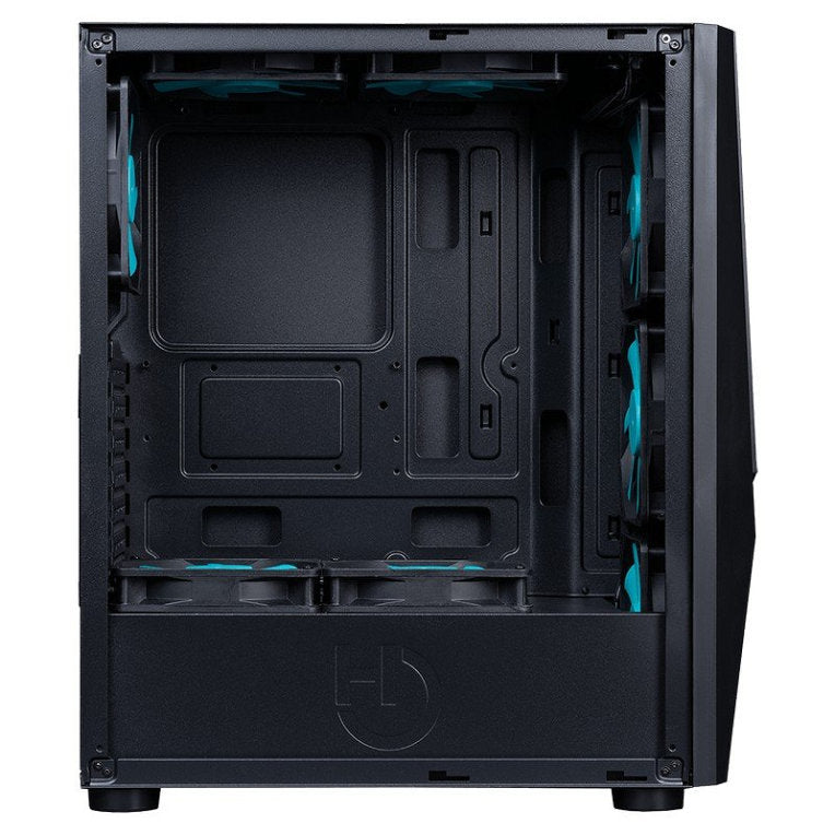 Caja ordenador gaming hiditec atx v20 pro argb cristal templado