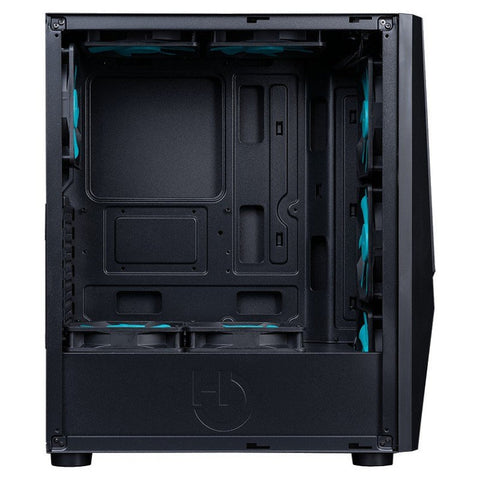 Caja ordenador gaming hiditec atx v20 pro argb cristal templado