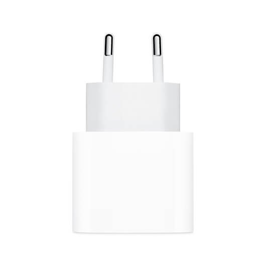 Cargador original apple 20w usb tipo c carga rapida - blanco - no incluye cable