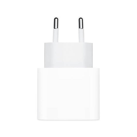 Cargador original apple 20w usb tipo c carga rapida - blanco - no incluye cable