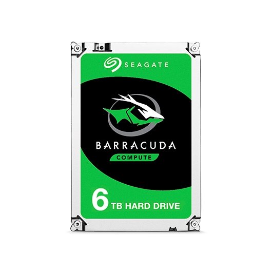 Disco duro interno hdd seagate barracuda st6000dm003 6tb 3.5pulgadas 5400 rpm -  256mb -  sata 3