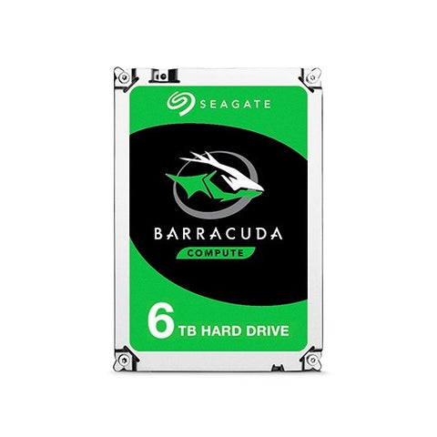 Disco duro interno hdd seagate barracuda st6000dm003 6tb 3.5pulgadas 5400 rpm -  256mb -  sata 3