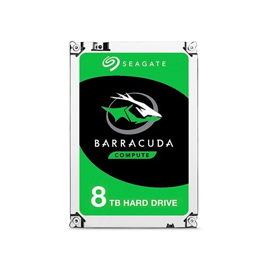 Disco duro interno hdd seagate barracuda st8000dm004 8tb 3.5pulgadas 5400rpm -  256mb -  sata 6gb - s