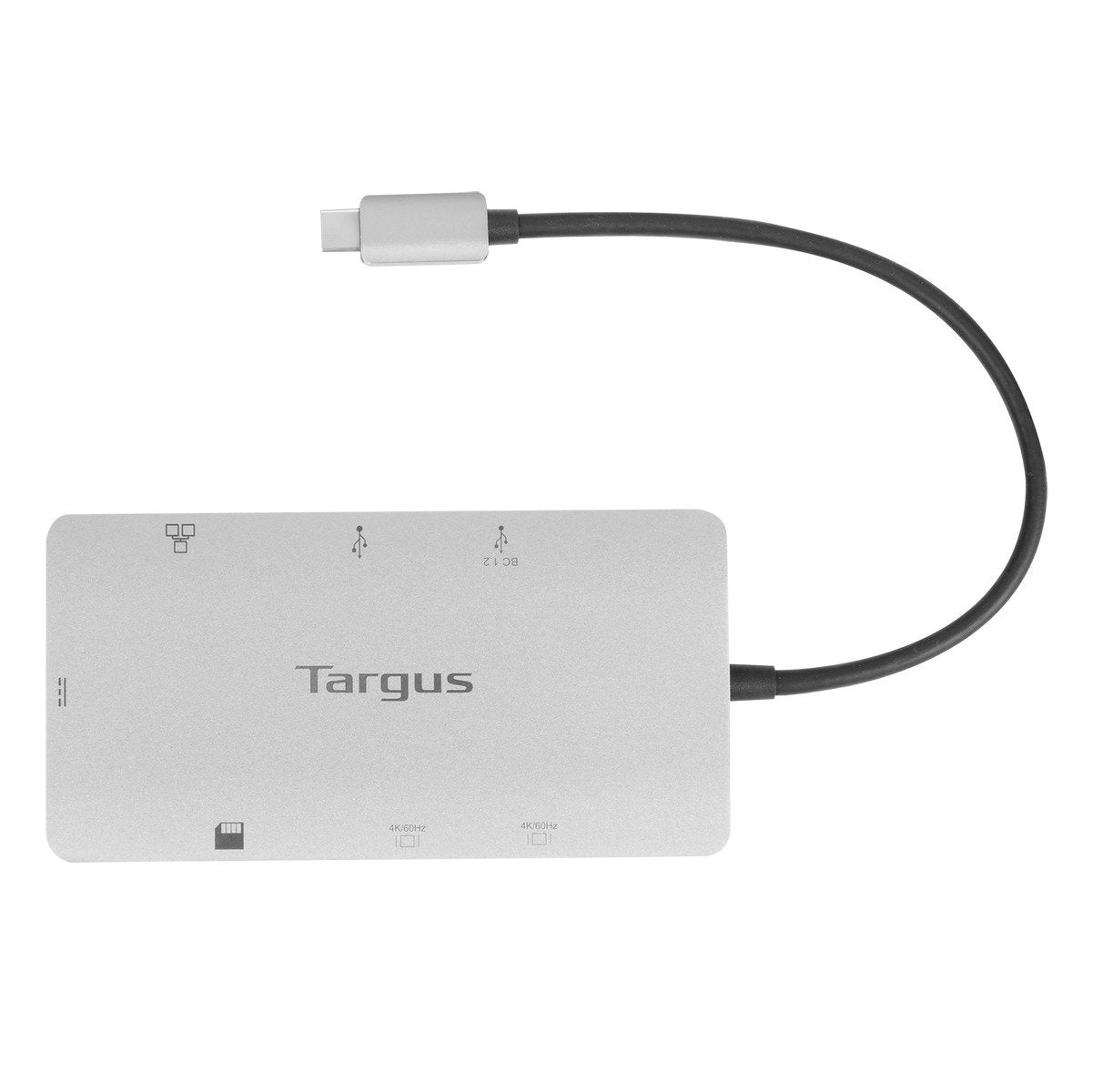 Docking station targus tipo c a 2x hdmi 2.0 2x usb - a plata