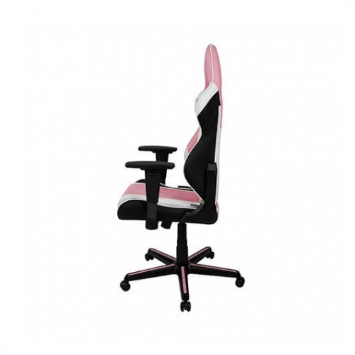 Silla gaming dxracer racing pink - white incluye cojines cervical y lumbar -  gc - r95 - pwm - z1 - 81