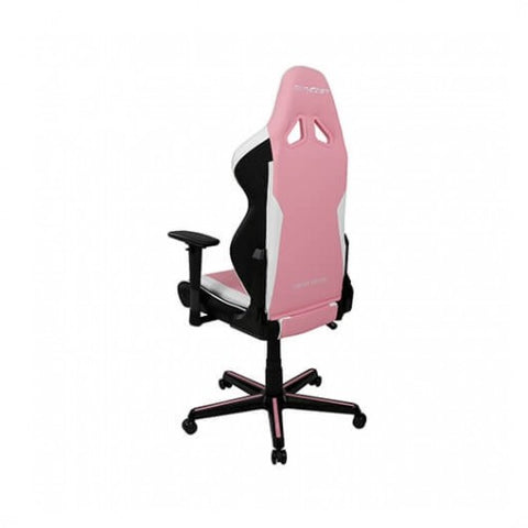Silla gaming dxracer racing pink - white incluye cojines cervical y lumbar -  gc - r95 - pwm - z1 - 81