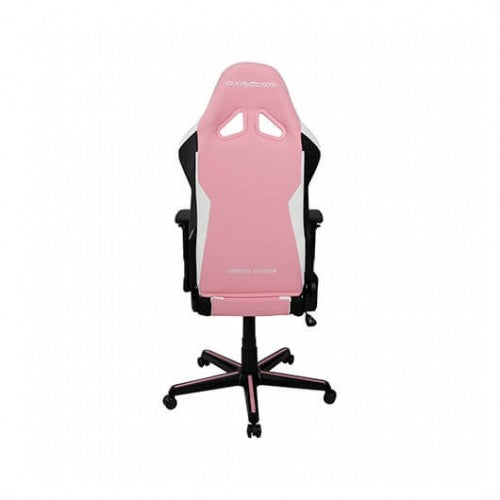 Silla gaming dxracer racing pink - white incluye cojines cervical y lumbar -  gc - r95 - pwm - z1 - 81