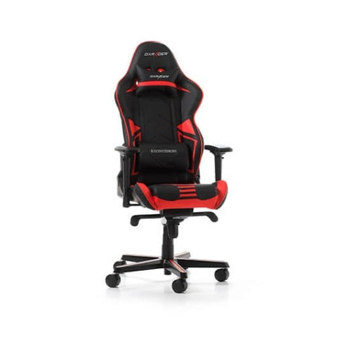Silla gaming dxracer racing pro black - red incluye cojines cervical y lumbar -  gc - r131 - nr - v2