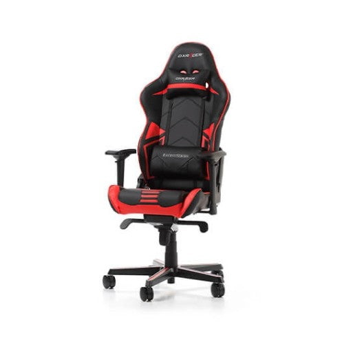 Silla gaming dxracer racing pro black - red incluye cojines cervical y lumbar -  gc - r131 - nr - v2