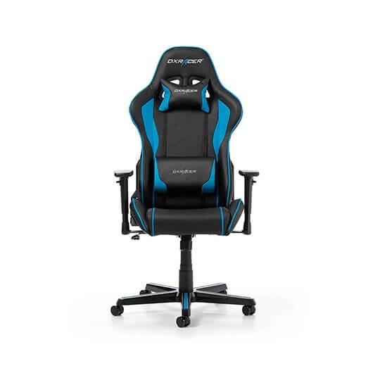 Silla gaming dxracer formula black - blue incluye cojines cervical y lumbar -  gc - f08 - nb - h3