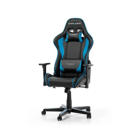 Silla gaming dxracer formula black - blue incluye cojines cervical y lumbar -  gc - f08 - nb - h3