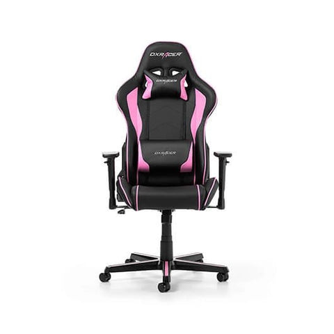 Silla gaming dxracer formula black - pink incluye cojines cervical y lumbar -  gc - f08 - np - h3