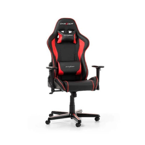 Silla gaming dxracer formula black - red incluye cojines cervical y lumbar -  gc - f08 - nr - h3