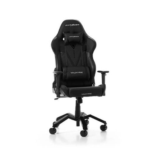 Silla gaming dxracer valkyrie black incluye cojines cervical y lumbar -  gc - v03 - n - b2 - 49